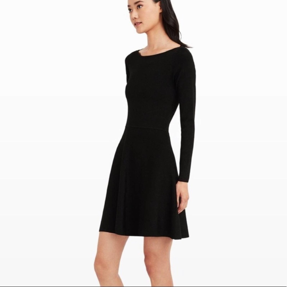 NWT Club Monaco Shineade Dress in Black M